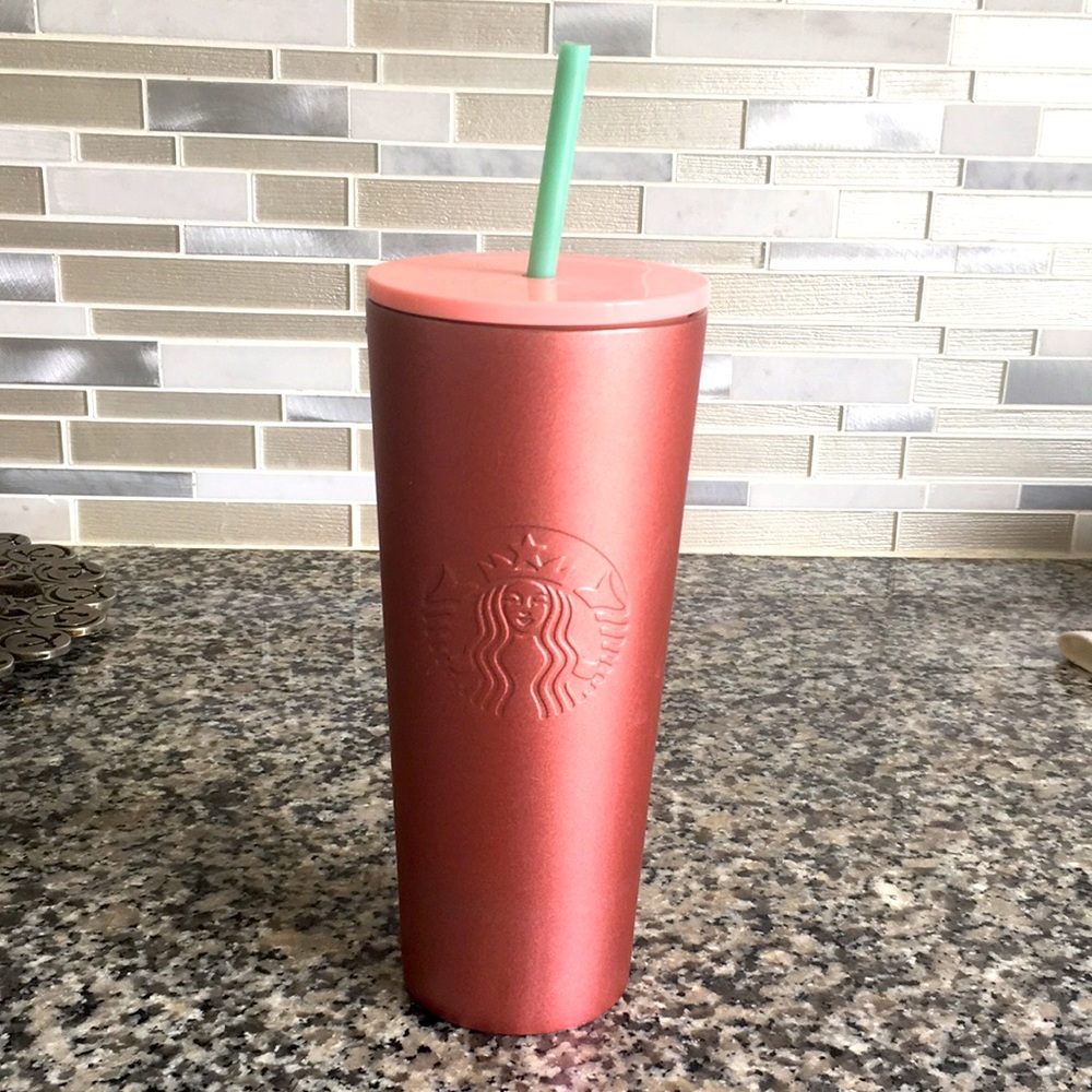 Pink Starbucks Travel Mug - 24oz